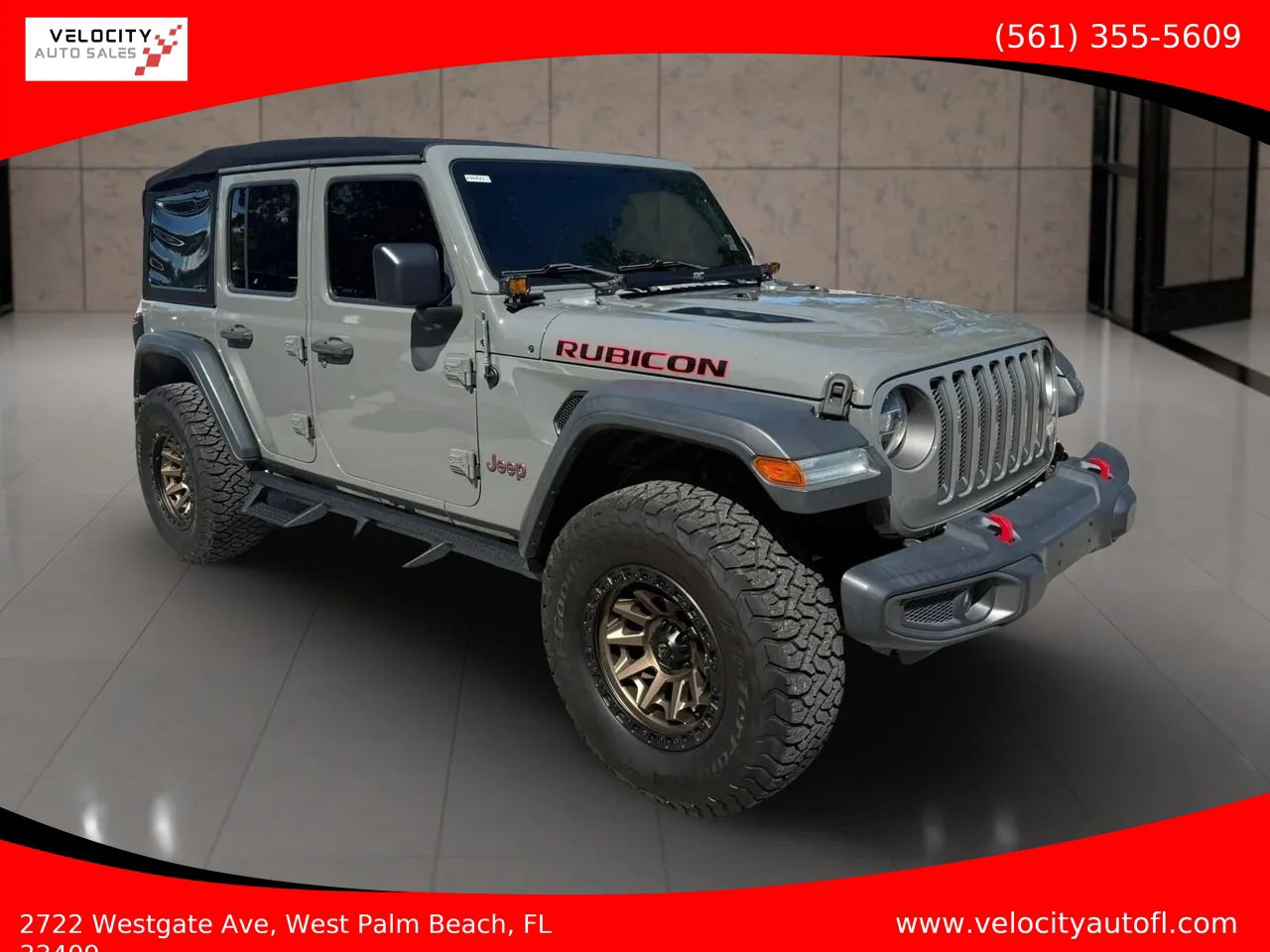 Used 2018 Jeep Wrangler Unlimited Rubicon AWD/4WD image 1