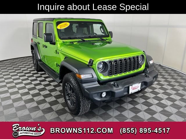Used 2026 Jeep Wrangler Unlimited Sport AWD/4WD image 1