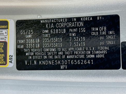 New 2026 Kia Carnival SX w/ SX Dark Edition Package image 34