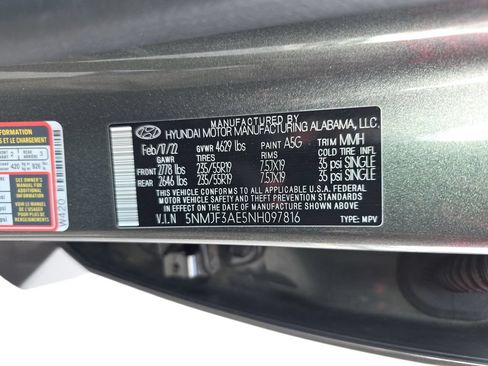 Used 2022 Hyundai Tucson SEL w/ Convenience Package FWD image 33