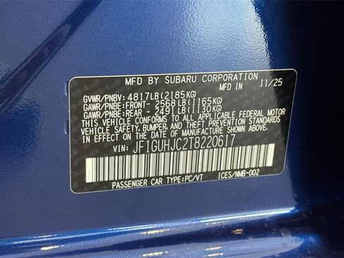 New 2026 Subaru Impreza RS image 30