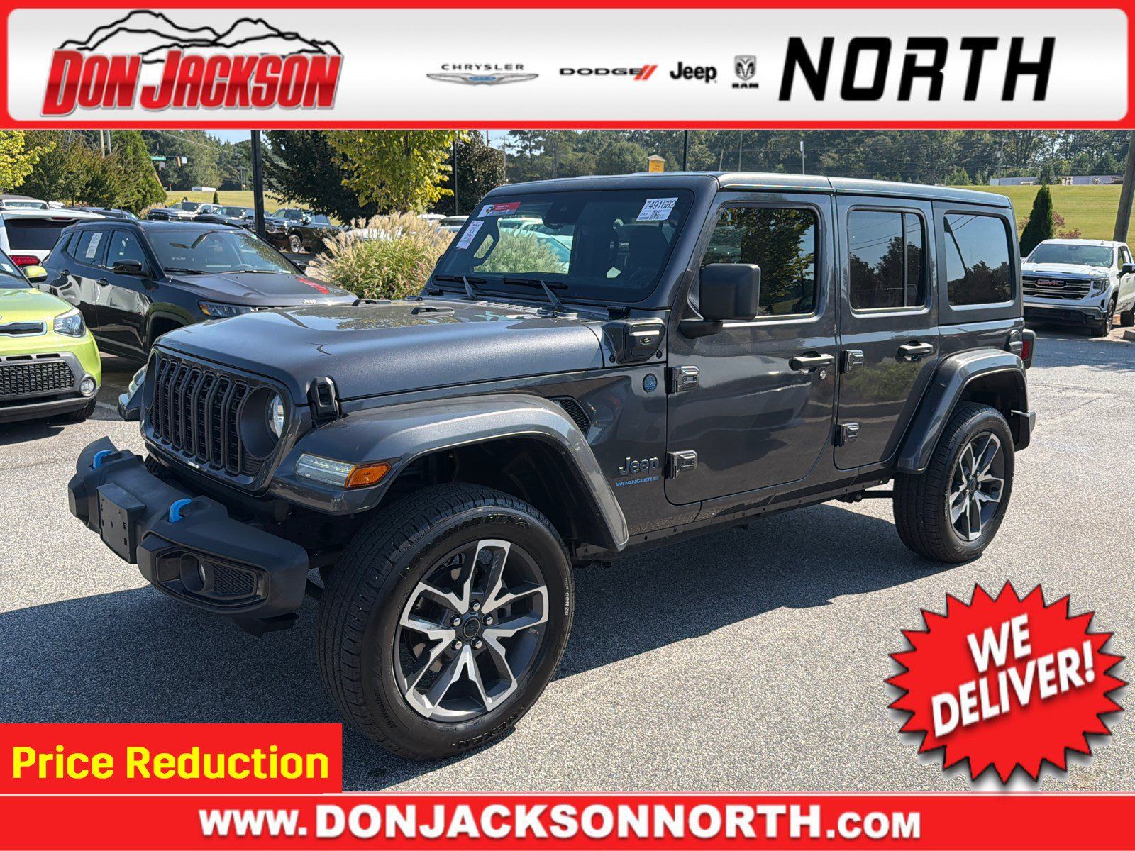Used 2024 Jeep Wrangler Unlimited AWD/4WD image 1