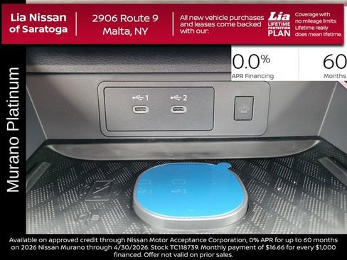 New 2026 Nissan Murano Platinum AWD/4WD image 25