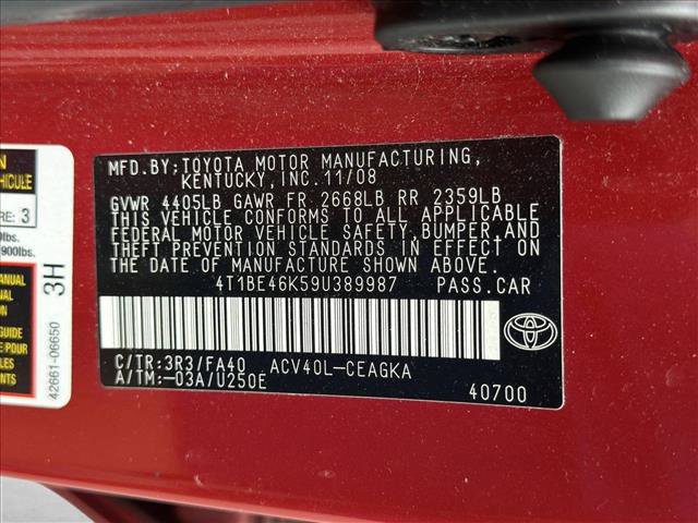 Used 2009 Toyota Camry XLE FWD image 17