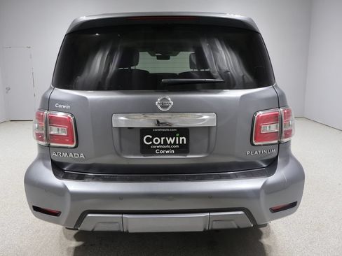 Used 2019 Nissan Armada Platinum w/ Captain's Chairs Package AWD/4WD image 3