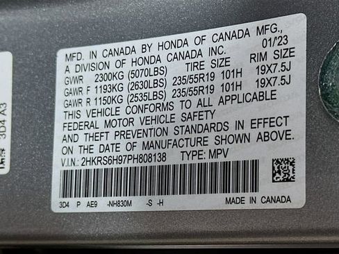 Certified 2023 Honda CR-V Sport Touring image 36