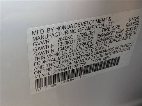 New 2026 Acura MDX w/Advance Package image 17