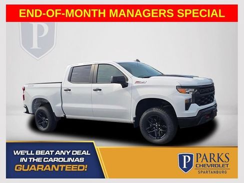 Certified 2025 Chevrolet Silverado 1500 Custom Trail Boss AWD/4WD image 1