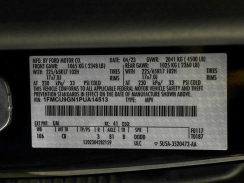 Used 2023 Ford Escape Active image 49