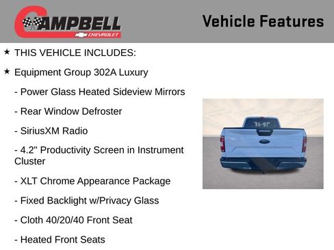 Used 2020 Ford F150 XLT w/ Equipment Group 302A Luxury image 5