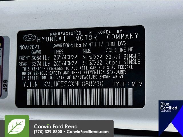 Used 2022 Genesis GV80 3.5T Prestige Signature AWD/4WD image 37