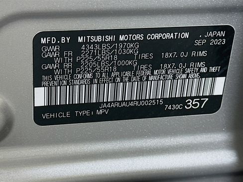 Used 2024 Mitsubishi Outlander Sport SE image 12