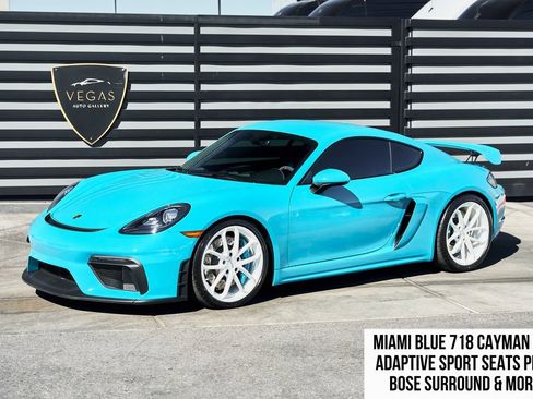 Used 2021 Porsche 718 Cayman GT4 image 1