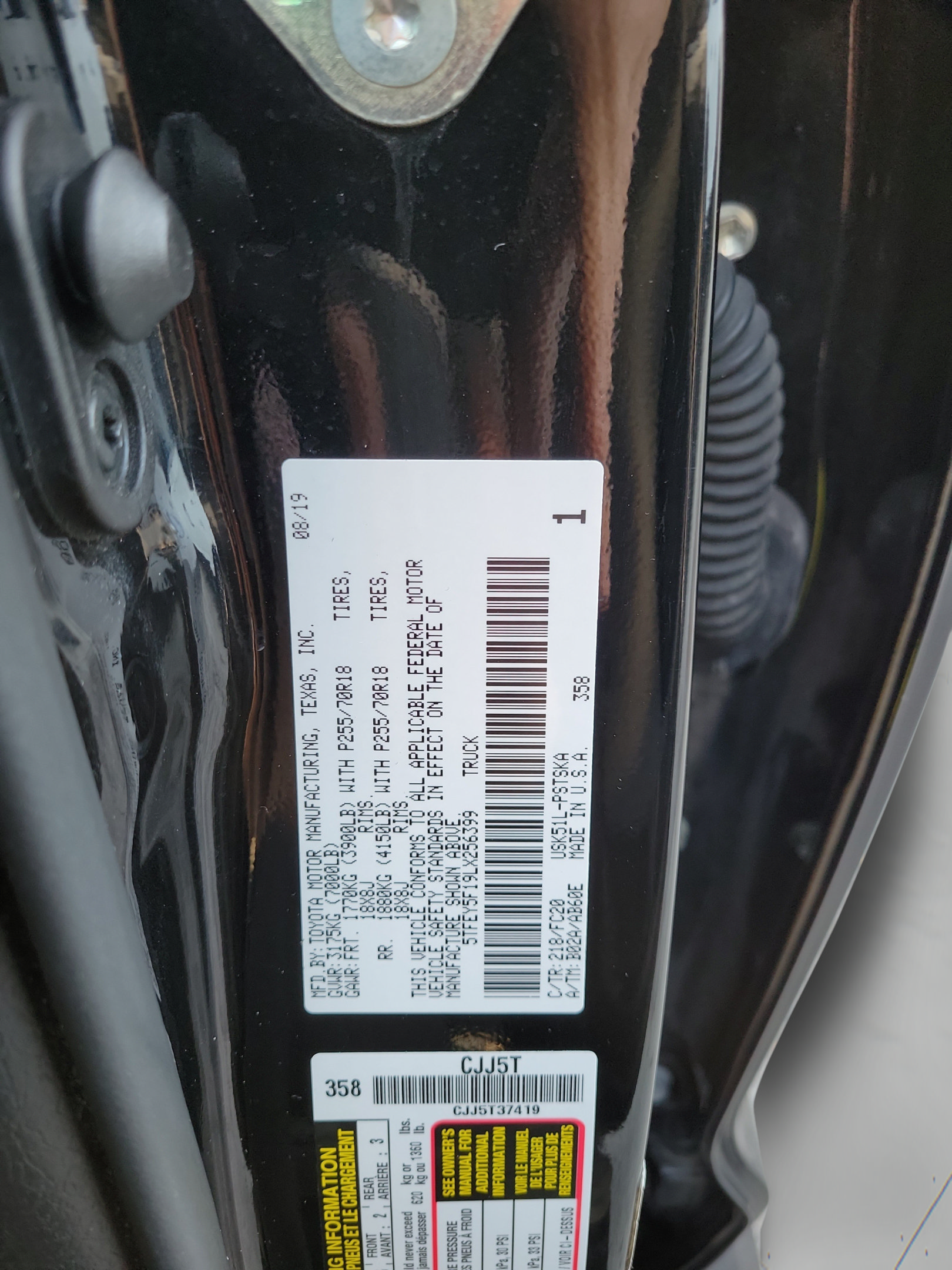 Used 2020 Toyota Tundra SR5 w/ SR5 Upgrade Package RWD image 33
