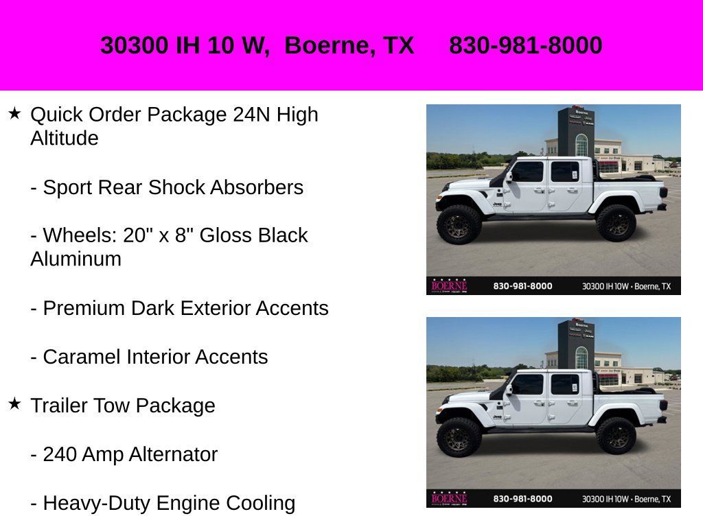 Used 2021 Jeep Gladiator Overland AWD/4WD image 21