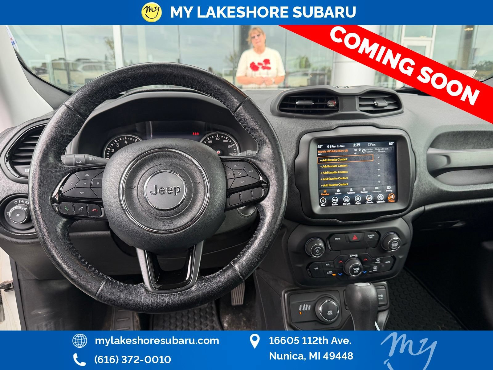 Used 2019 Jeep Renegade Altitude w/ UConnect 8.4 Nav Group AWD/4WD image 18