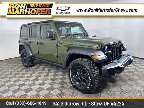 Used 2023 Jeep Wrangler Unlimited w/ 8.4" Radio Group image 1