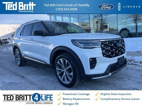 Certified 2025 Ford Explorer Platinum w/ Ultimate Package image 1