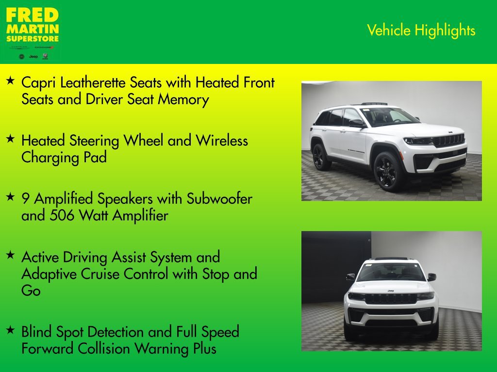 New 2027 Jeep Grand Cherokee Limited AWD/4WD image 14
