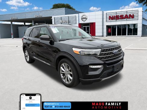 Used 2021 Ford Explorer XLT w/ Equipment Group 202A RWD image 1