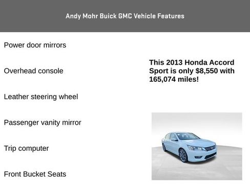 Used 2013 Honda Accord Sport image 8