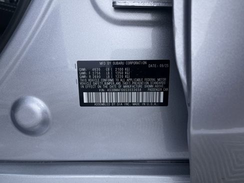 New 2025 Subaru Legacy Premium image 12