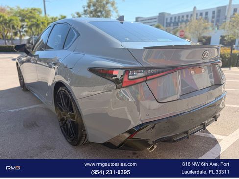 Used 2024 Lexus IS 350 F Sport w/ Blackout Package image 10