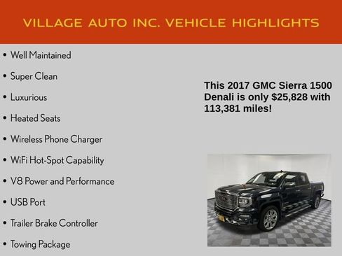 Used 2017 GMC Sierra 1500 Denali w/ Denali Ultimate Package image 7