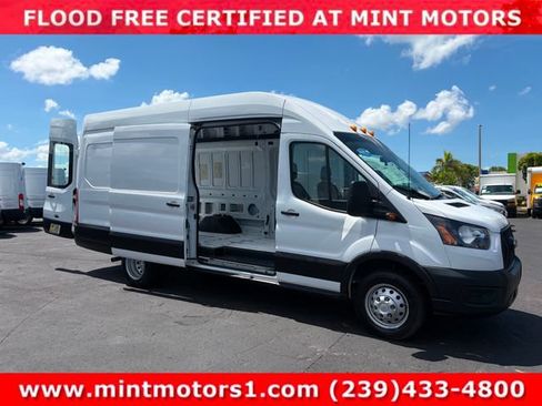 Used 2023 Ford Transit 350 148 High Roof Extended DRW RWD image 20