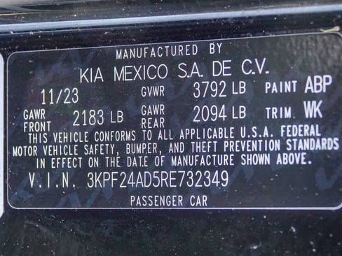 Certified 2024 Kia Forte LXS image 28