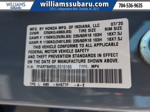 Used 2020 Honda CR-V EX image 43