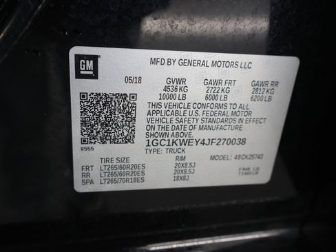 Used 2018 Chevrolet Silverado 2500 LTZ w/ Duramax Plus Package image 57