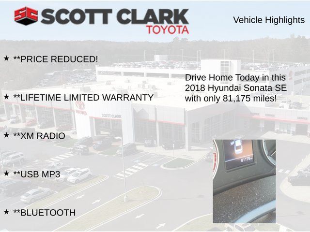 Used 2018 Hyundai Sonata SE w/ Cargo Package FWD image 11