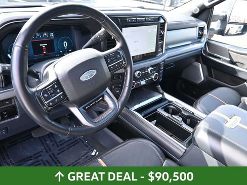 Used 2024 Ford F450 Platinum w/ Camper Package image 26