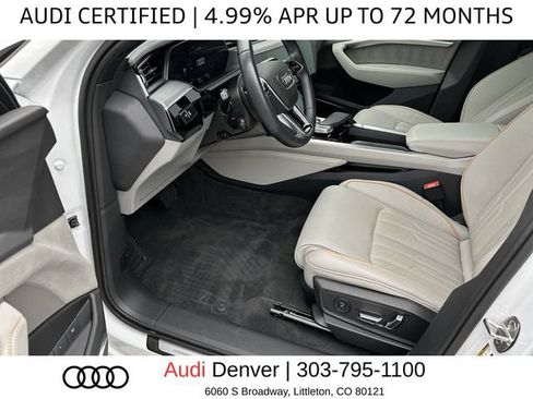 Certified 2024 Audi Q8 e-tron Prestige w/ Prestige Package AWD/4WD image 11