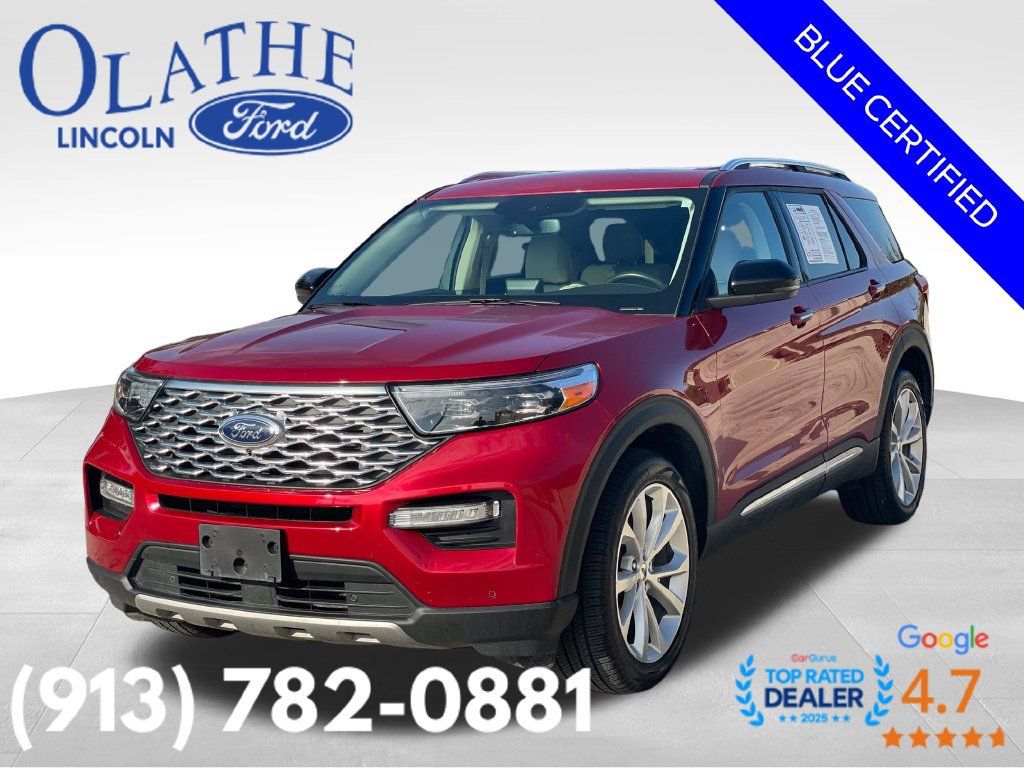 Certified 2024 Ford Explorer Platinum w/ Technology Package AWD/4WD 360° Tour