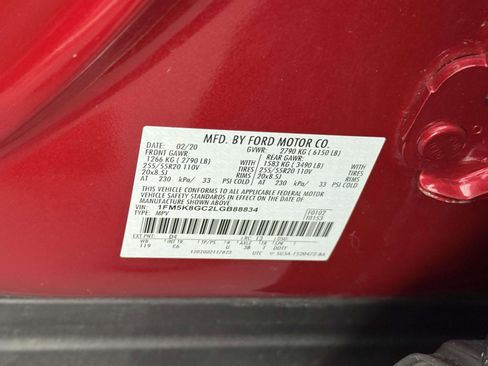 Used 2020 Ford Explorer ST w/ Premium Technology Package image 18