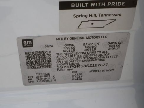 Certified 2025 Cadillac XT6 Sport w/ Technology Package AWD/4WD image 27