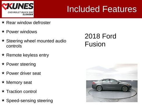 Used 2018 Ford Fusion Titanium AWD/4WD image 3