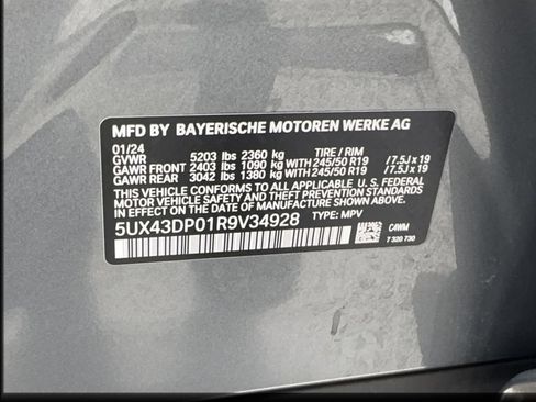 Used 2024 BMW X3 sDrive30i w/ Convenience Package RWD image 52