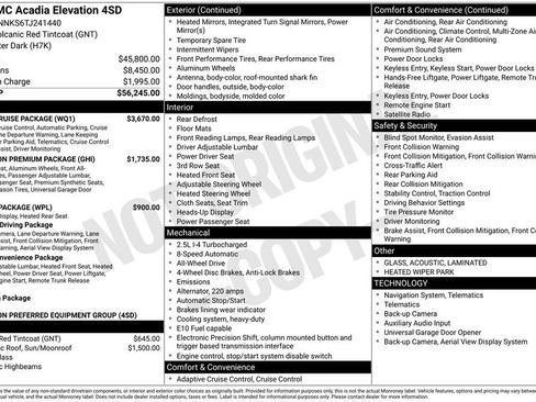 New 2026 GMC Acadia Elevation w/ Super Cruise Package image 49