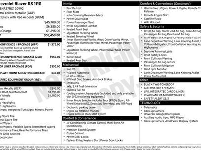 Used 2024 Chevrolet Blazer RS w/ Driver Confidence II Package