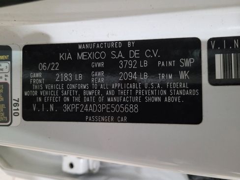 Used 2023 Kia Forte LXS FWD image 33