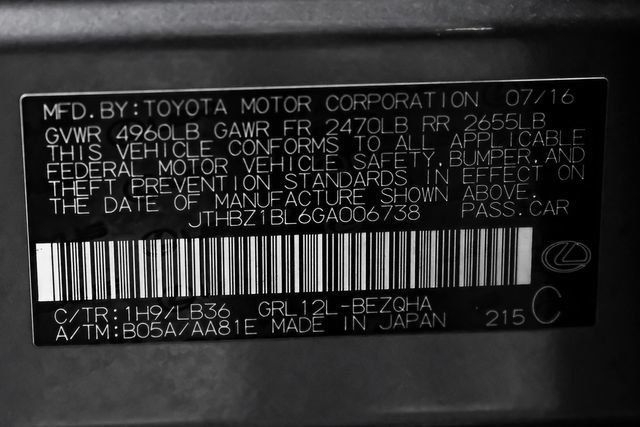 Used 2016 Lexus GS 350 F Sport w/ F Sport Package RWD image 65
