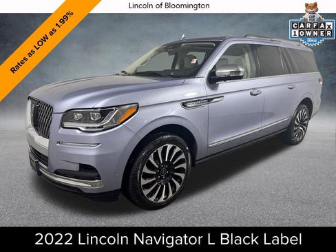 Certified 2022 Lincoln Navigator L Black Label AWD/4WD image 1