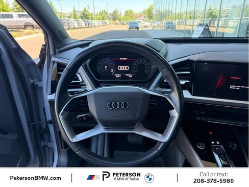 Used 2023 Audi Q4 e-tron Prestige w/ Black Optic Package AWD/4WD image 17