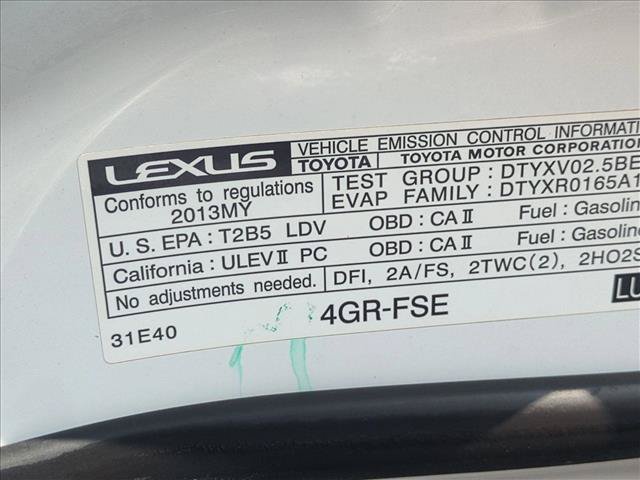Used 2013 Lexus IS 250 w/ Premium Pkg Value Edition RWD image 26