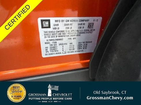 Used 2022 Chevrolet TrailBlazer LT AWD/4WD image 32