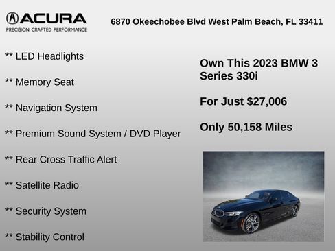 Used 2023 BMW 330i Sedan w/ Premium Package image 24