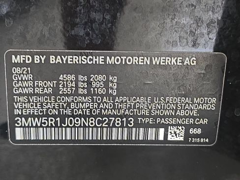 Used 2022 BMW 330i Sedan w/ Driving Assistance Package RWD image 28